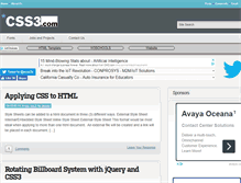 Tablet Screenshot of css3.com